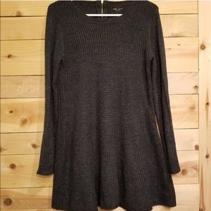 Romeo and Juliet Couture Grey Sweater Dress